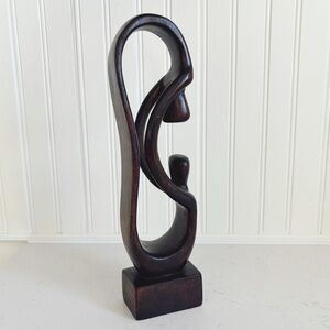 Mid-century Wood Statue